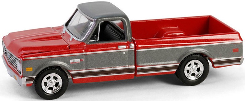 Greenlight 1/64 CHEVY 1972 CHEYENNE C10 Short Bed Pick Up Truck