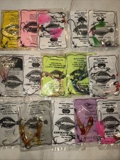 15 Pack Hand Tied Various Fluke Rigs Hi-lo Gamakatsu Mustad Hooks