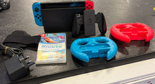 Nintendo Switch V2 Console Bundle - Game + Accessories