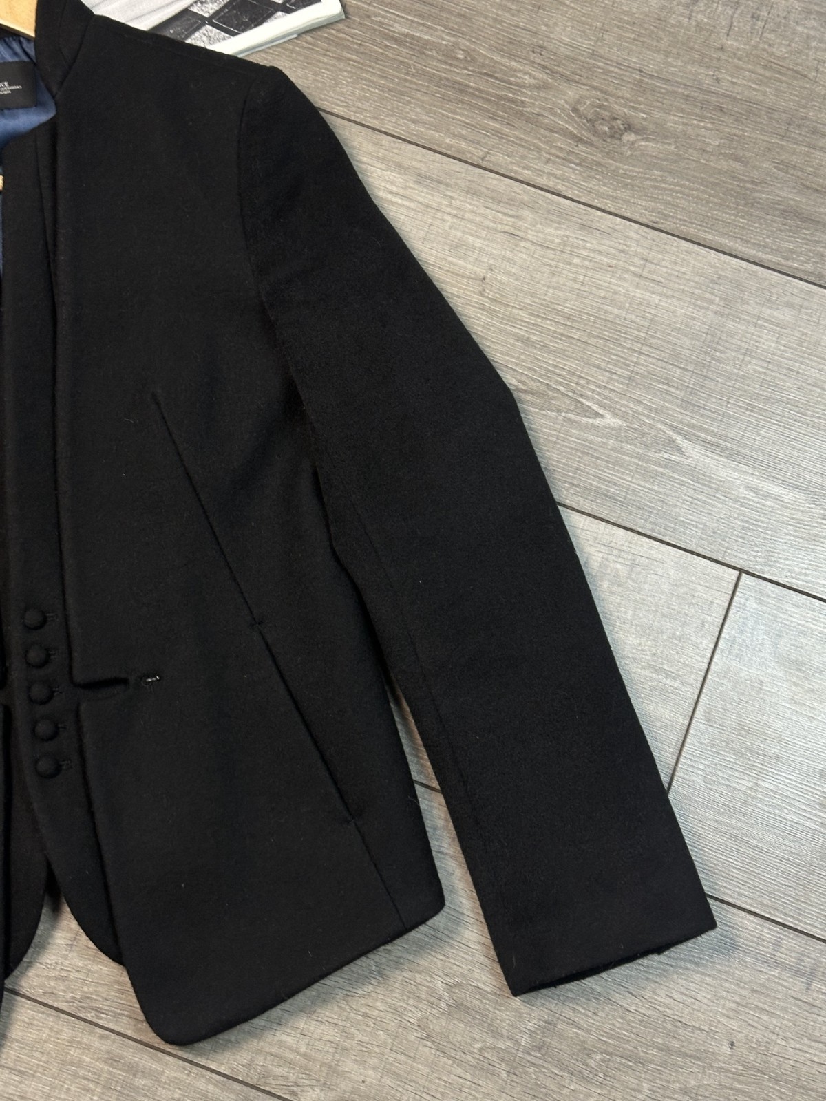 Initial Wool Blend Tailored Jacket Blazer Hong Ko… - image 4