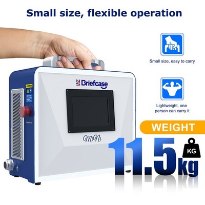 MINI 2 in 1 Spot Laser Welder 1080nm Laser Welding Cutting Machine 600W 220V