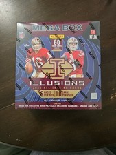 2023 Panini Illusions Football Mega Box NFL Trading Cards New Factory Sealed