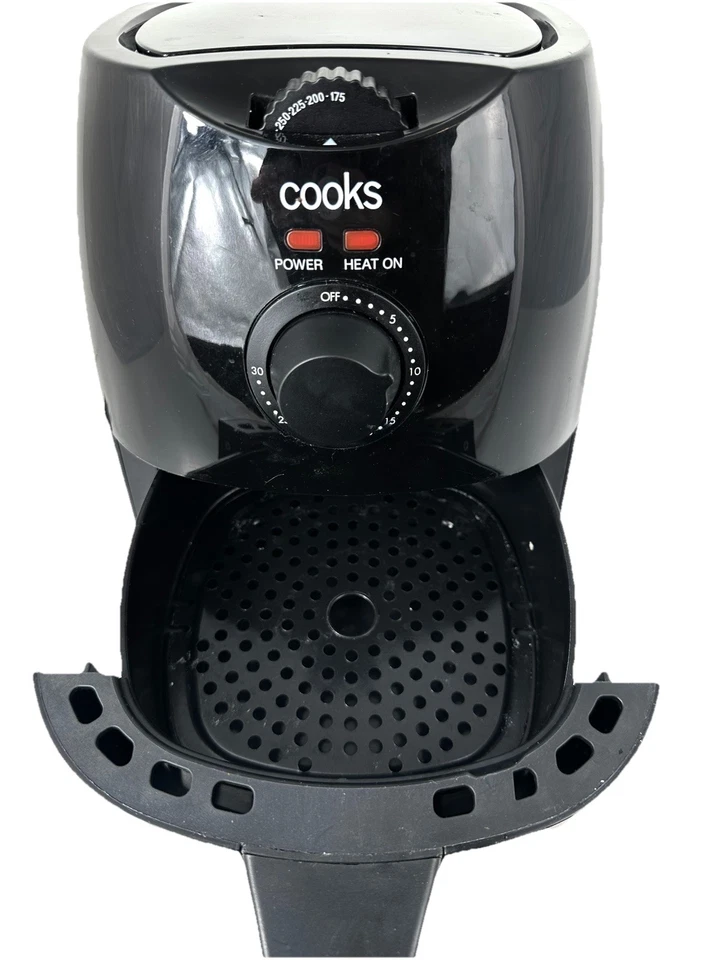 Freidora de aire y cesta Cooks de 1,2 cuartos, freidora de convección de aire - apta para lavavajillas Foto 2 de 4