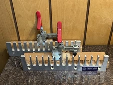 Keller Model 1600 Dovetail Jig System Templates Set w Good Hand GH-12265 Clamps