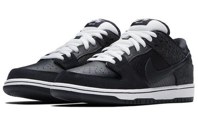 Nike SB Dunk Low ''Nike Life'' Black Grey White Skate Casual Shoes 883232-442