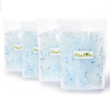 Made4Pets Crystal Cat Litter 13.2 Lbs 4-Pack Non Clumping Odor Control Low Dust 0.74 per pound