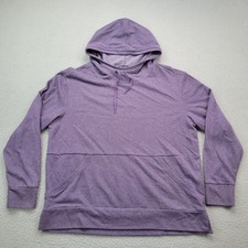 Champion Hoodie Mens XL Purple Pullover Pockets