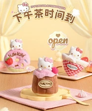 TOPTOY HELLOKITTY AFTERNOON TEA AROMATHERAPY SERIES PLUSH SEALED BLIND BOX TOYS