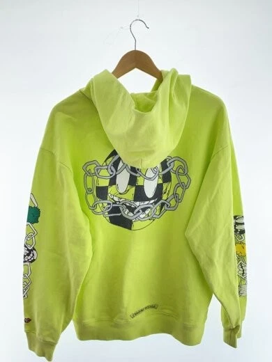 CHROME HEARTS hoodie XL cotton yellow 408154464******659