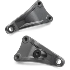 KTM PowerParts Engine Brace Set - Black, For Fast Tracks A46003012044C1