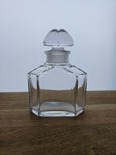 Baccarat Kristall Parfüm Flakon Guerlain 11cm Jicky(?) leer