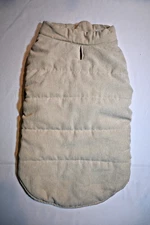 International Pet Supplies Corduroy Insulated Dog Coat, Large, Beige