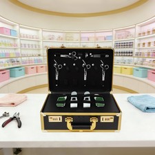 Portable Barber Carrying Case Styling Tools Accessories Travel Storage Hold Box