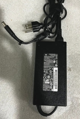 Genuine HP 19.5V 6.15A 120W Laptop Charger AC Adapter Power Supply w/ Power
