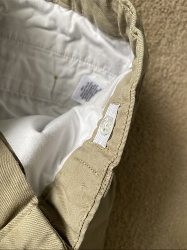 Vineyard Vines Boys Sz 14 Stretch Chino Pants Khaki Adjustable Waist - Picture 6 of 9