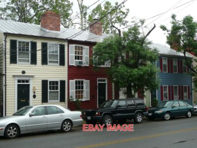 FOTO WASHINGTON DC ALEXANDRIA REIHENHÄUSER ST ASAPH STREET ALEXANDRIA.