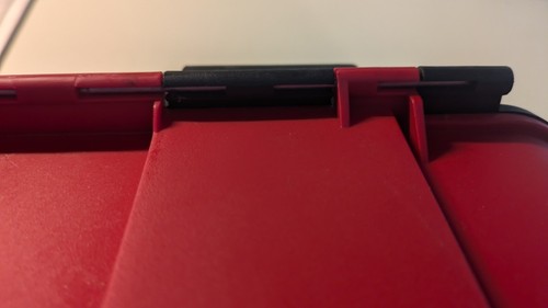 CRAFTSMAN BLACK & RED 17" PORTABLE PLASTIC LOCKING TOOL BOX W/ TRAY - Foto 12 di 15