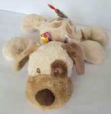 MARY MEYER TAGGIES BUDDY PUPPY DOG RIBBON TAGS, FLOPPY STUFFED ANIMAL