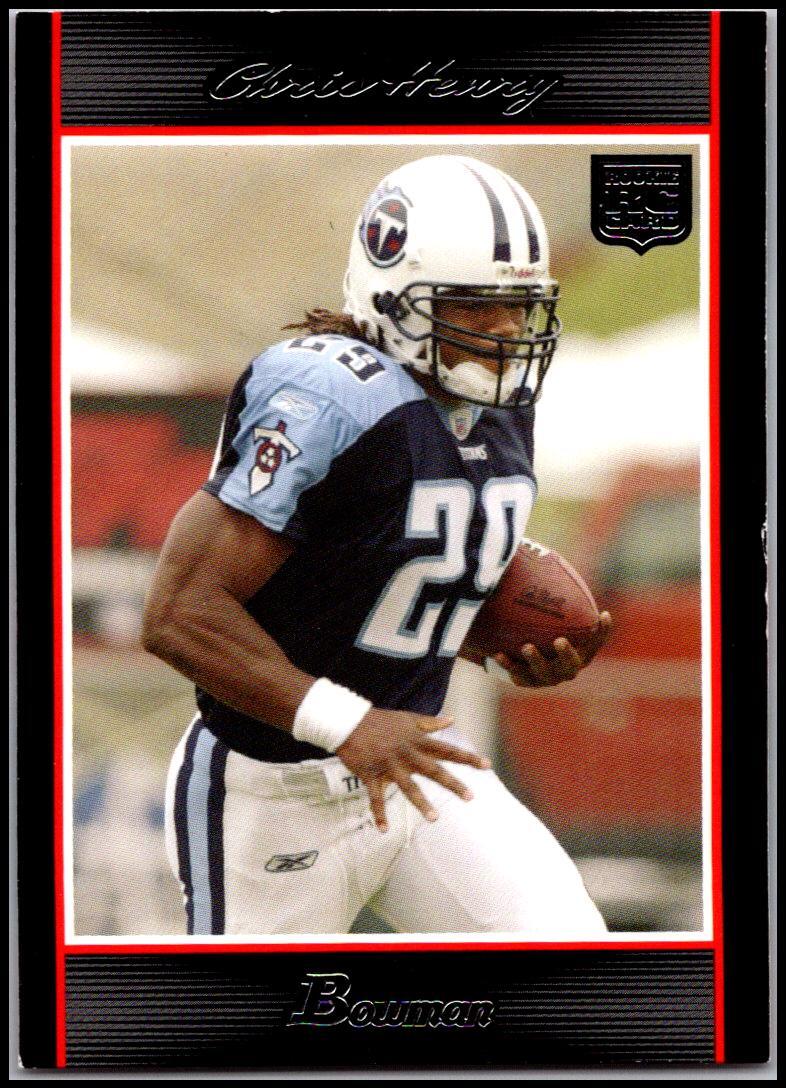 Chris Henry Bowman #137 Base