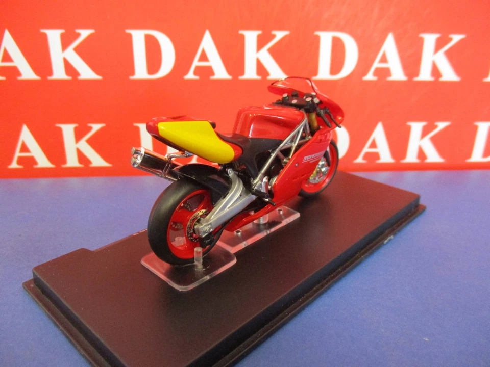 Die cast 1/24 Modellino Moto Ducati 550 Supermono 1993 - Immagine 3 di 4