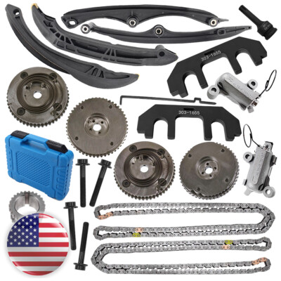 Timing Chain Kit Camshaft Phaser Tool For Ford Lincoln GT Navigator F ...