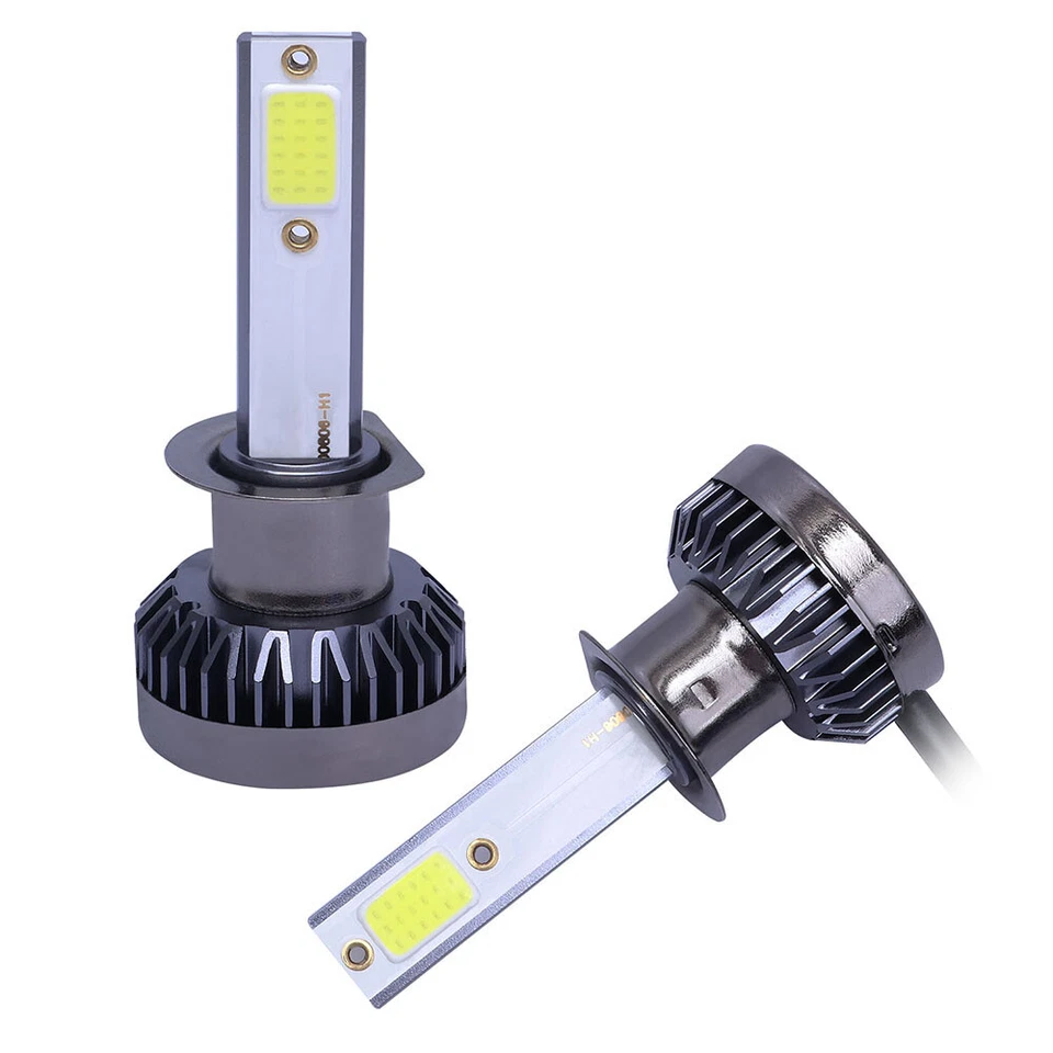 2pcs Mini H1 LED Ampoule Auto Voiture Feux Phare Lampe Kit 36W 6000K Blanc MS - Photo 2/4