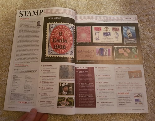 Stamp Magazine August 2018 Volume 84 Number 8 British East Africa Danish VGC - Picture 4 of 6