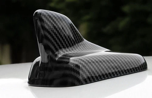 Carbon Fiber Roof Shark Fin Antenna Cover Trim For Audi A3 A4 A6 Q3 Q5 2017-2022 - Foto 7 di 12