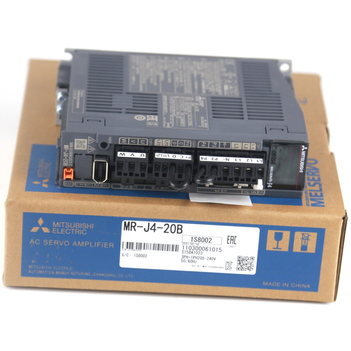 New AUTHENTIC MODULE MR-J4-20B Mitsubishi CODE BEN MRJ420B New AUTHENTIC MODULE MR-J4-20B Mitsubishi CODE BEN MRJ420B