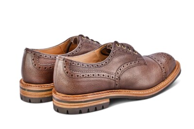 Made In UK - 11 US (10 UK) - Trickers - Cap Toe - Scotch Grain