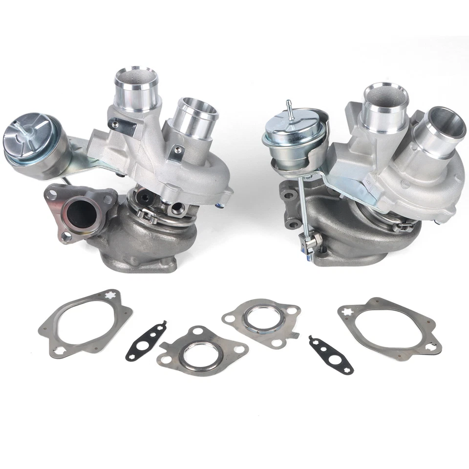 Par turbocompresor de gasolina izquierdo + derecho para Ford F150 F-150 3,5 L V6 2013-2016 EE. UU. Foto 3 de 4