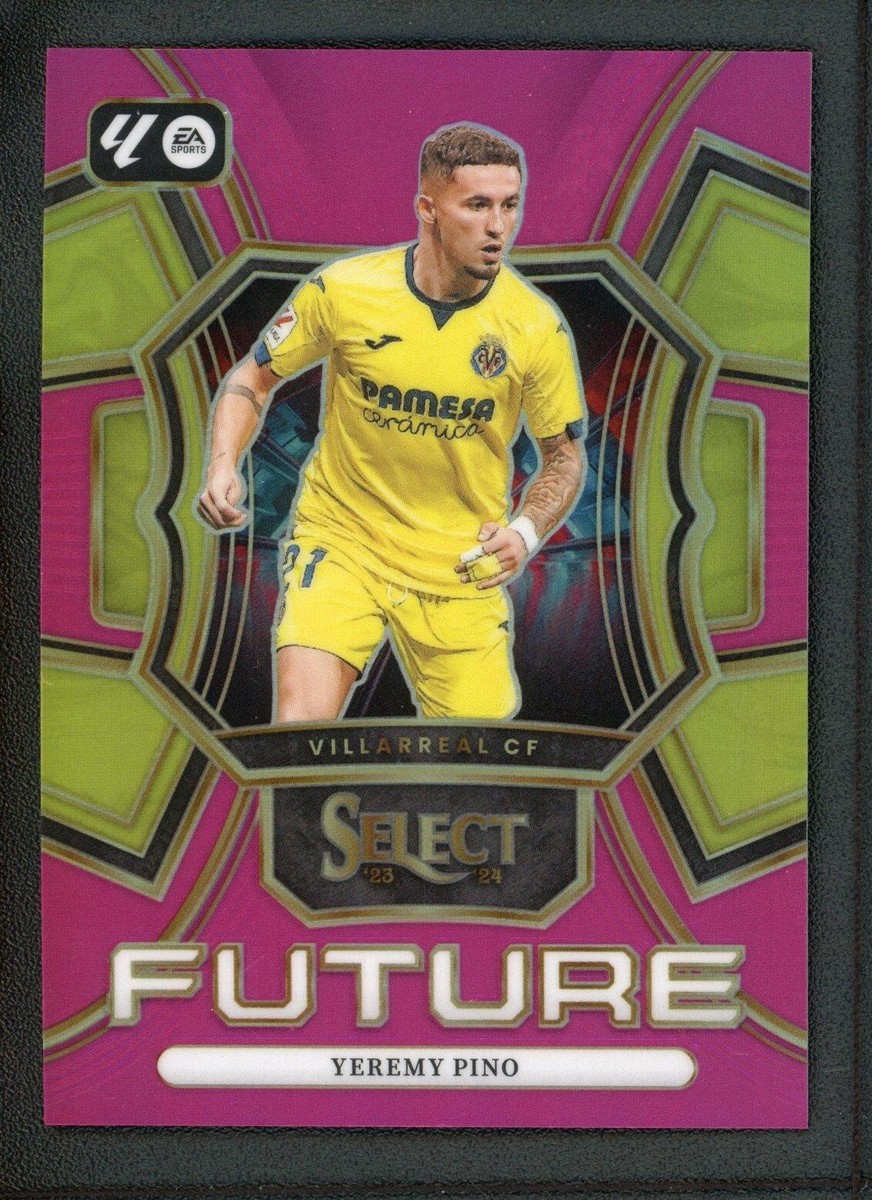 ジェレミー ピノ Panini Chronicles 23枚限定 ルーキーカード 2023-24 YEREMY PINO 21/25 PANINI SELECT LA LIGA FUTURE PINK