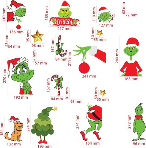 8 Sheets Window Clings Double-Side Snowflakes Sticker - Picture 3 of 13