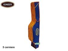 FODERO PORTA CANNE 150 3 CERNIERE ZB350I IGNESTI BLUE ORANGE MOD. BOLO SURF