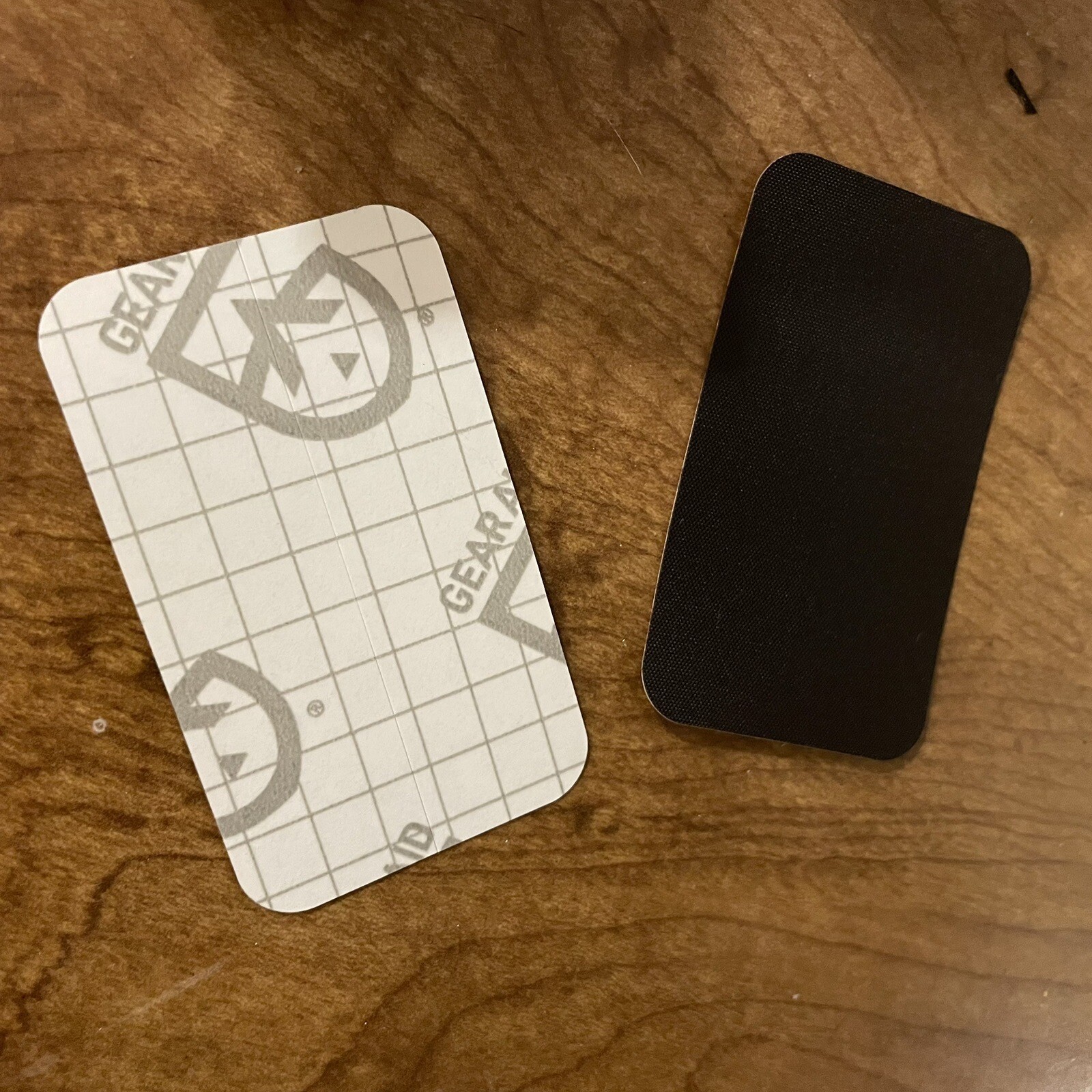 Mini parches de ayuda de engranajes a granel de 300 piezas cinta tenaz de 1,5"" x 2,5"" sin costura transparente/negra