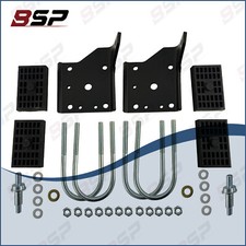 Multi Leaf Shock Plate Kit Camaro Firebird Nova Spring Pad U-bolt Nuts Stud 12pc Multi Leaf Shock Plate Kit Camaro Firebird Nova Spring Pad U-bolt Nuts Stud 12pc