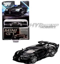 MINI GT 1:64 BUGATTI VISION GRAN TURISMO DIE-CAST BLACK MGT00795