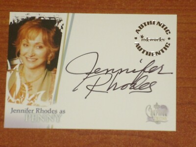 CHARMED ''DESTINY'' A3 JENNIFER RHODES as PENNY/ GRAMS Autograph Trading Card 2006