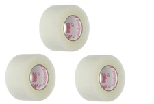 Medical Tape 3M Transpore Plastic 1 Inch X 10 Yard Transparent, 3 Rolls - 1527-1