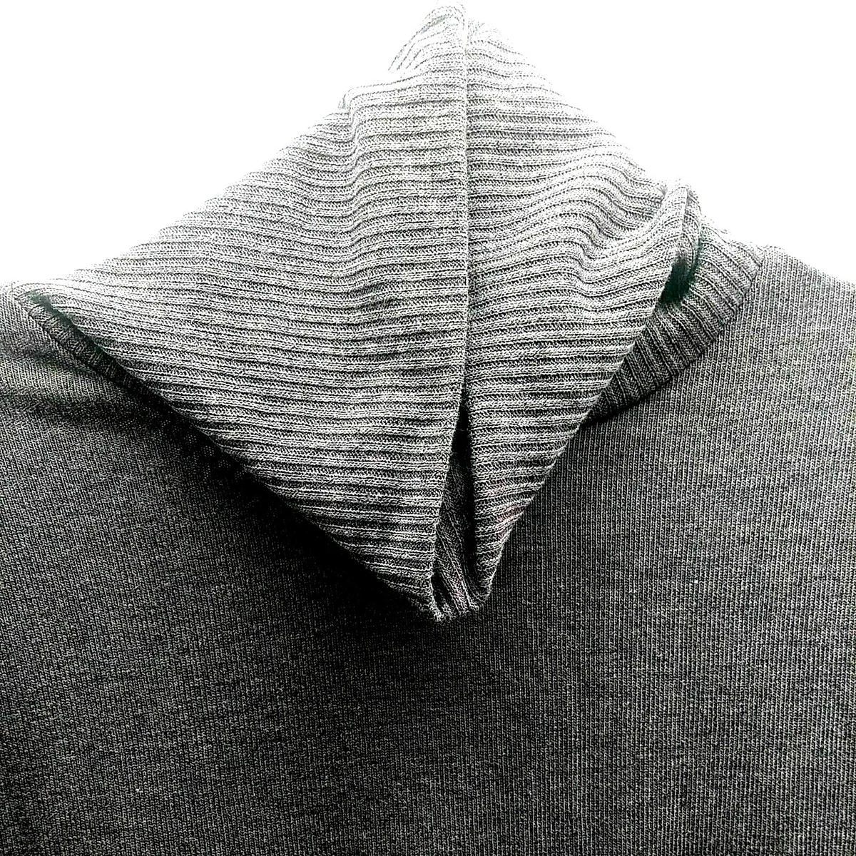 Forever 21 Women Grey Sweater Grey Turtle Neck Dress Size Medium