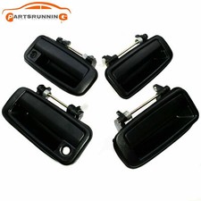 4pcs New Outside Door Handle Kit Front Rear Lh Rh For Toyota Corolla 1988-1992