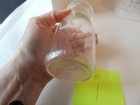 Vintage Thatcher "MTC" Glass Manufacturing Company Half Pint Milk Bottle — photo 8