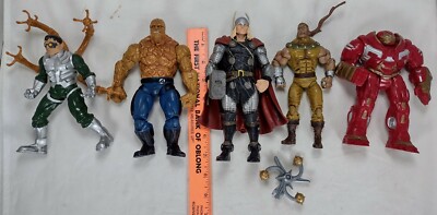 Marvel Universe Hulkbuster Dr Octopus Sabretooth Thing 6'' 7'' Action Figure Lot