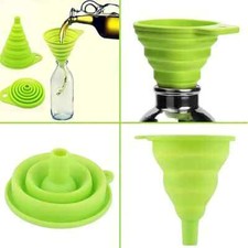 1 pz imbuto pieghevole in silicone per acqua gadget e accessori da cucina