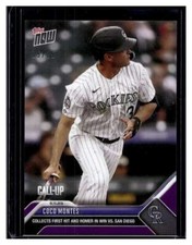 2023 Topps Now #427 Coco Montes Purple Parallel Card #d /25 Call-Up