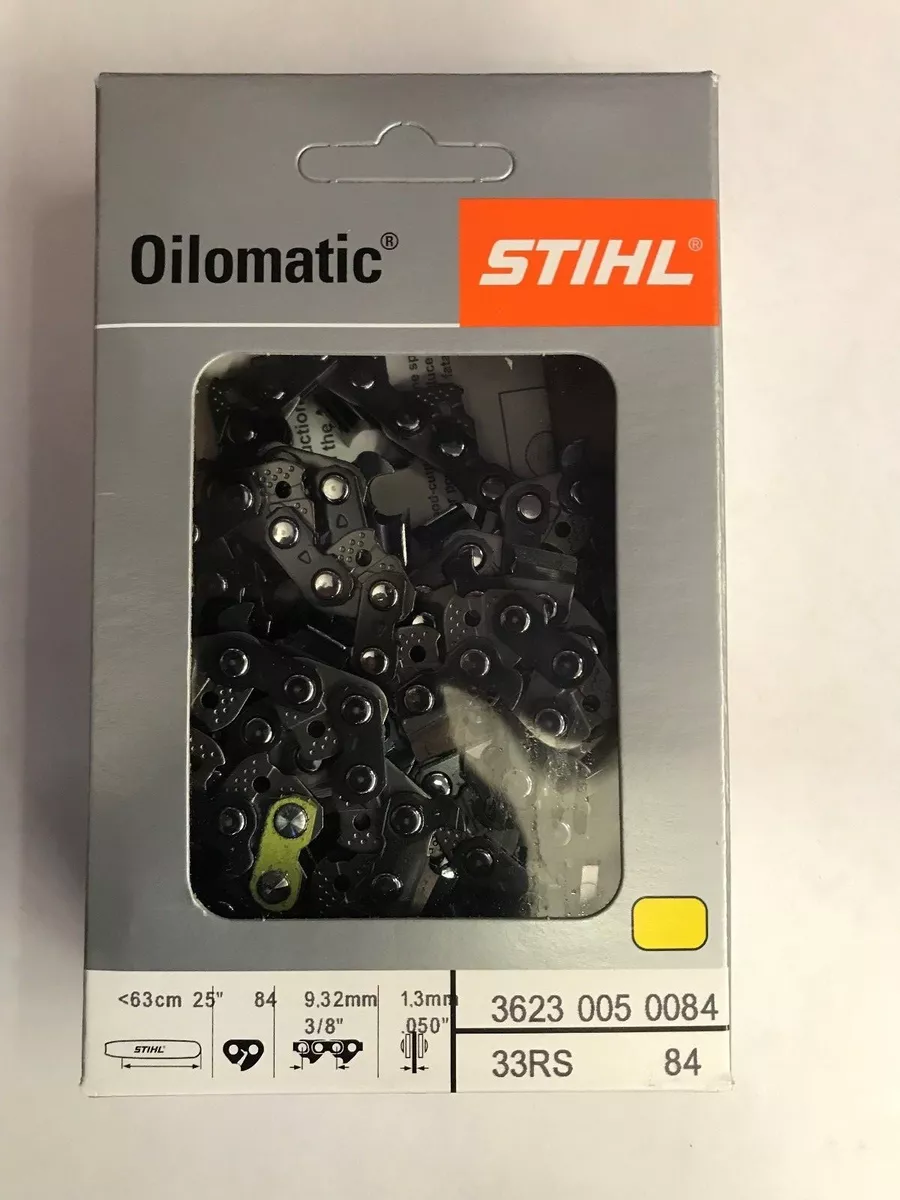 33RS 84 STIHL NEW CHAINSAW CHAIN SAW 25 in. 3 8 .50 84 25 INCH BLADE AGGRESSIVE