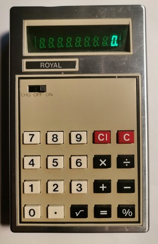 VINTAGE TASCHENRECHNER ROYAL MODEL SPECIAL - Bild 1 von 5