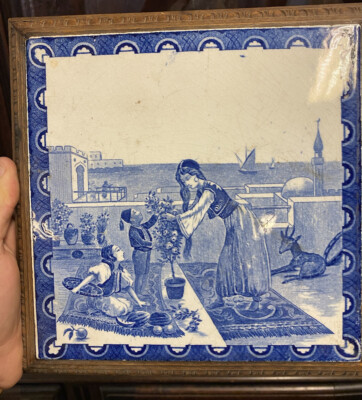 DESSOUS DE PLAT En Faience De Gien Modele Cachemire** EUR 24,99