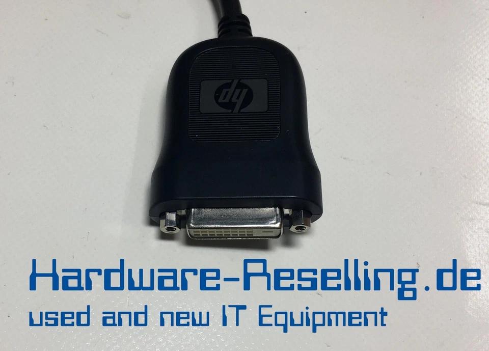HP DisplayPort To DVI-D Adapter PN: 481409-001 481409-002 FH973AA 662727-001 NEW - Image 3 of 4