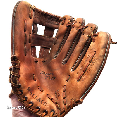 Wallace Super Pro GloveGT-60 AC Pigskin Laced Flex Hinged Baseball R hand Throw